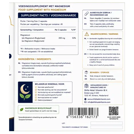 Magnesium Bisglycinaat - Afbeelding 2
