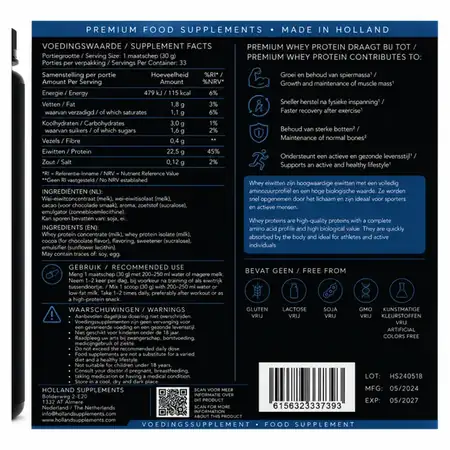 Premium Whey Protein - Afbeelding 2